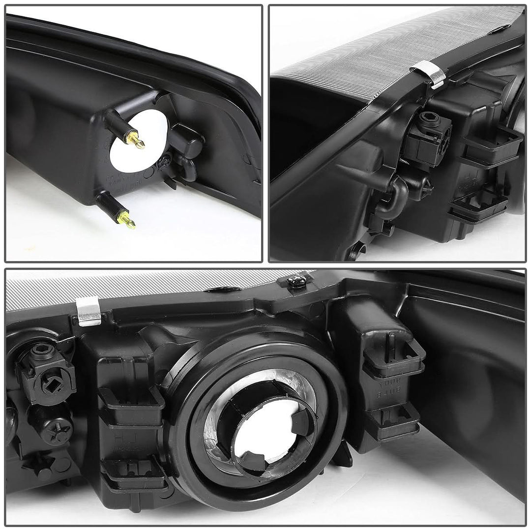 99-04 Ford Mustang OE Style Right Headlight - Black Housing