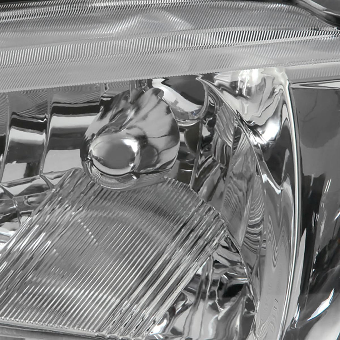 2000-2003 Nissan Sentra OE Style Left Headlight - Chrome Housing