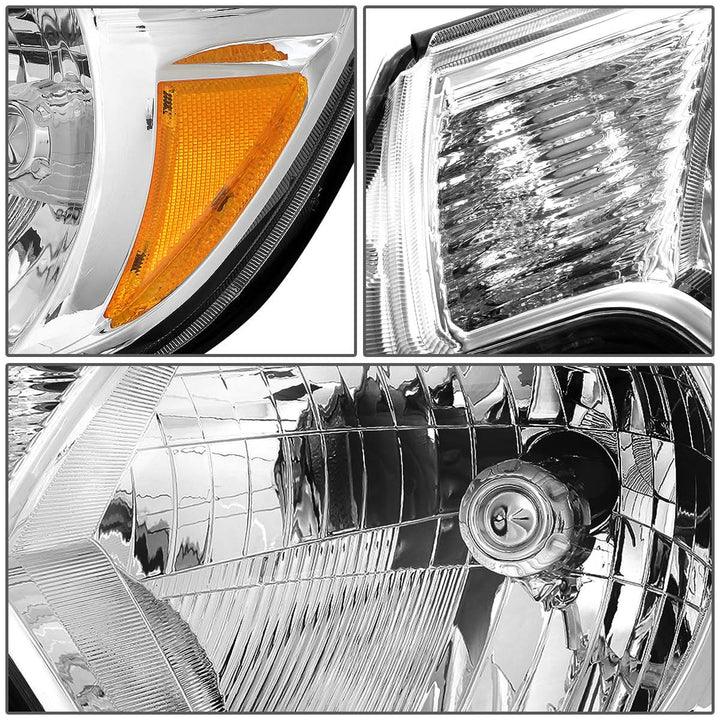2012-2015 Toyota Tacoma OE Style Left Headlight - Chrome Housing