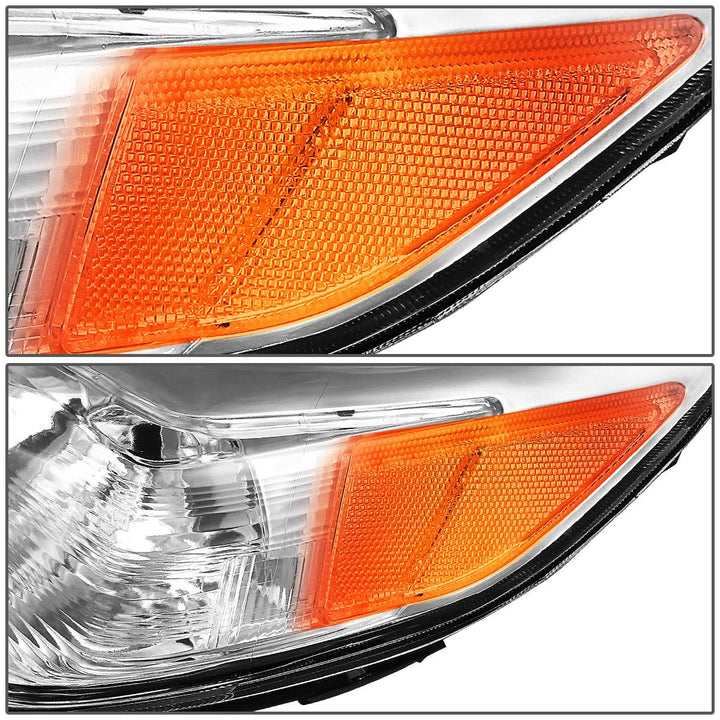 2011-2020 Toyota Sienna OE Style Left Headlight - Chrome Housing