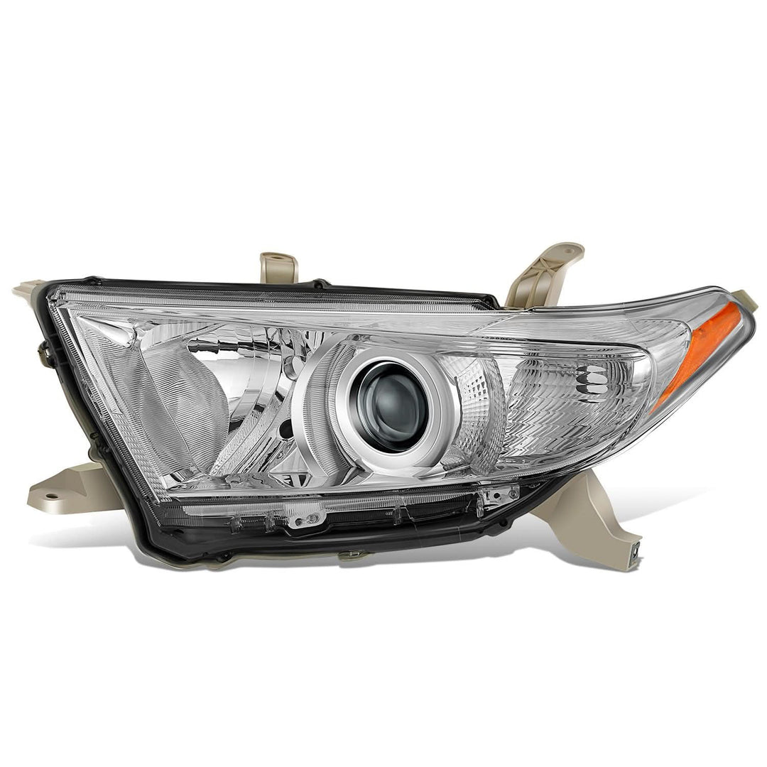 2011-2013 Toyota Highlander Projector Headlights Chrome Left