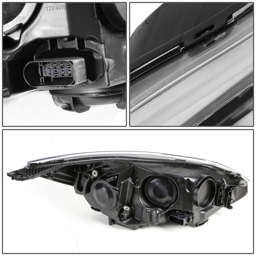 2012-2014 Ford Focus OE Style Halogen Headlight - Left Side
