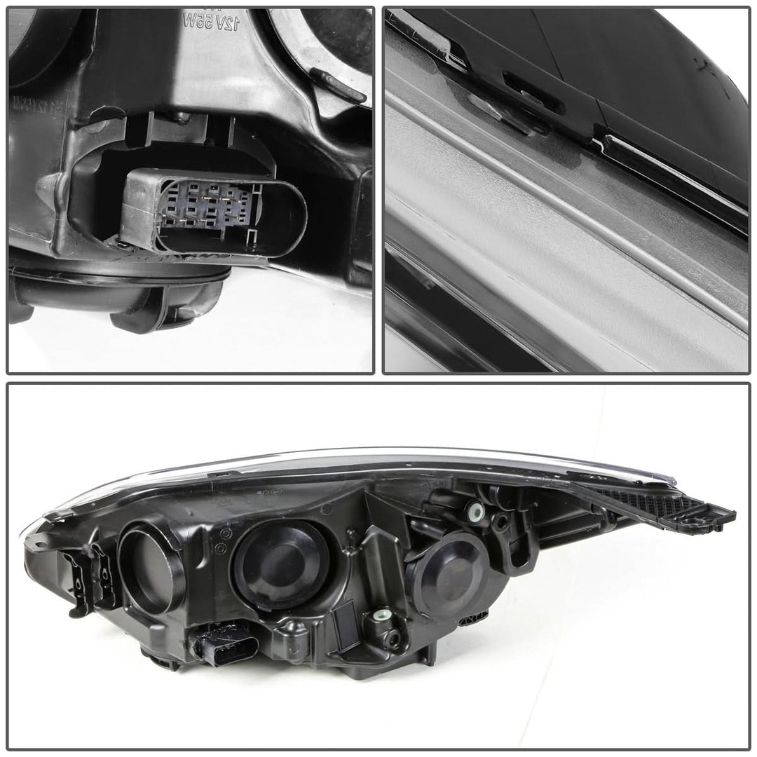 2012-2014 Ford Focus OE Style Right Headlight - Halogen Compatible