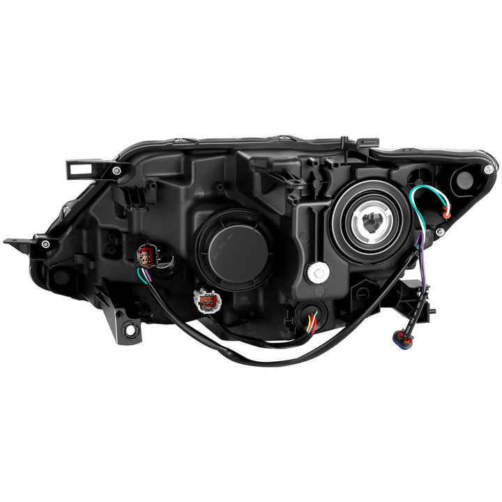 2014-2016 Nissan Rogue Halogen Headlights - Black Housing Right Side