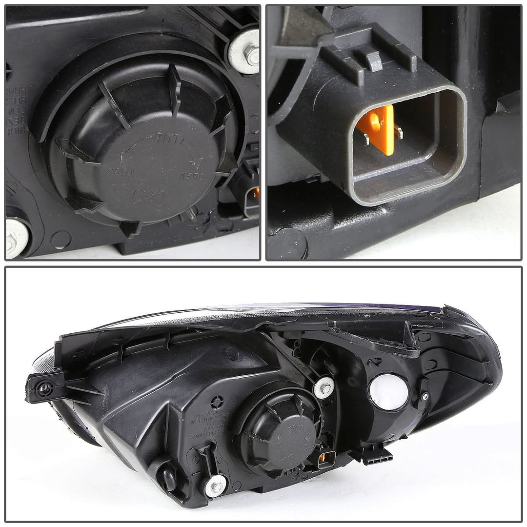 2006-2011 Hyundai Accent OE Style Left Headlight - Chrome