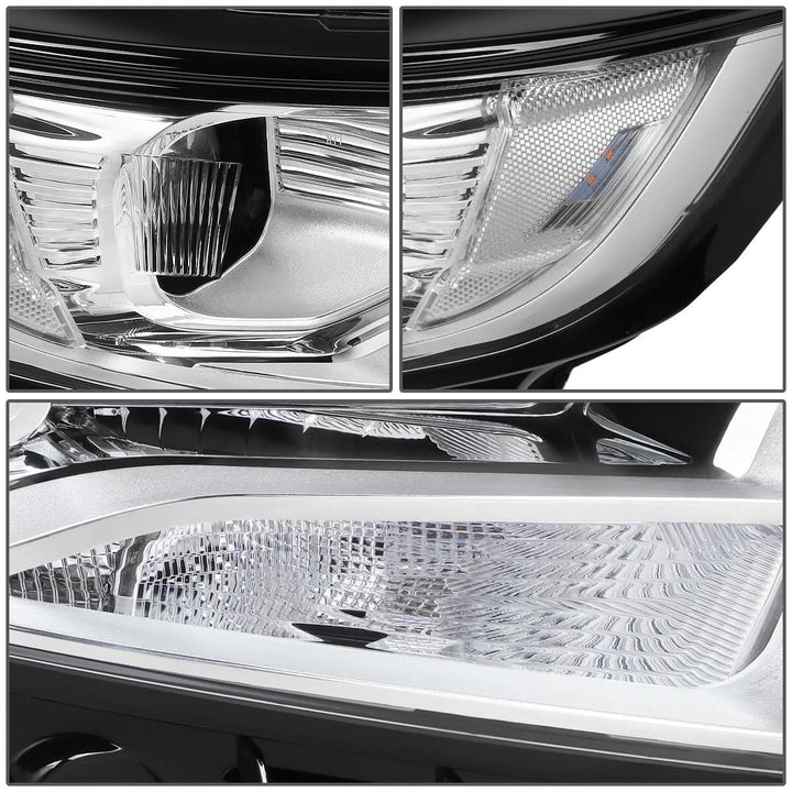 2015-2018 Ford Edge OE Style Left Headlight - 9005/H7 Bulbs