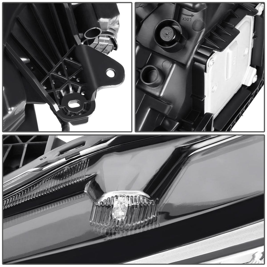 2020-2022 Nissan Sentra OE Style Left Headlight - Chrome