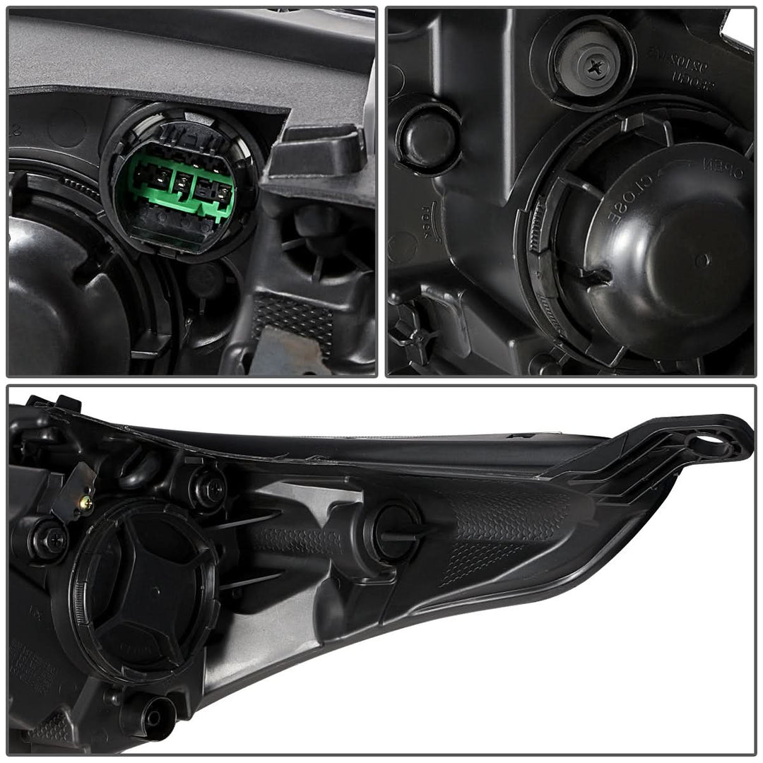 2019-2021 Kia Forte OE Style Right Headlight - Black
