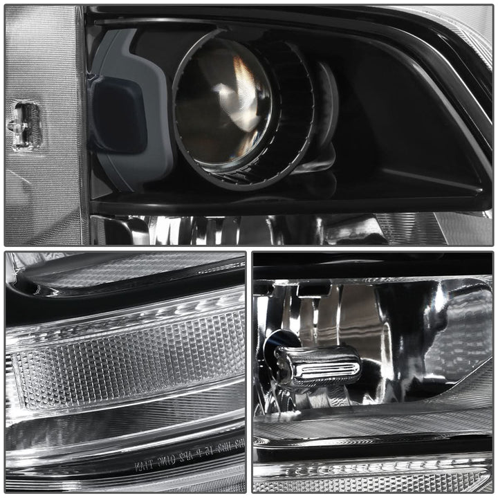 2019-2021 Hyundai Santa Fe OE Style Right Headlight - Black