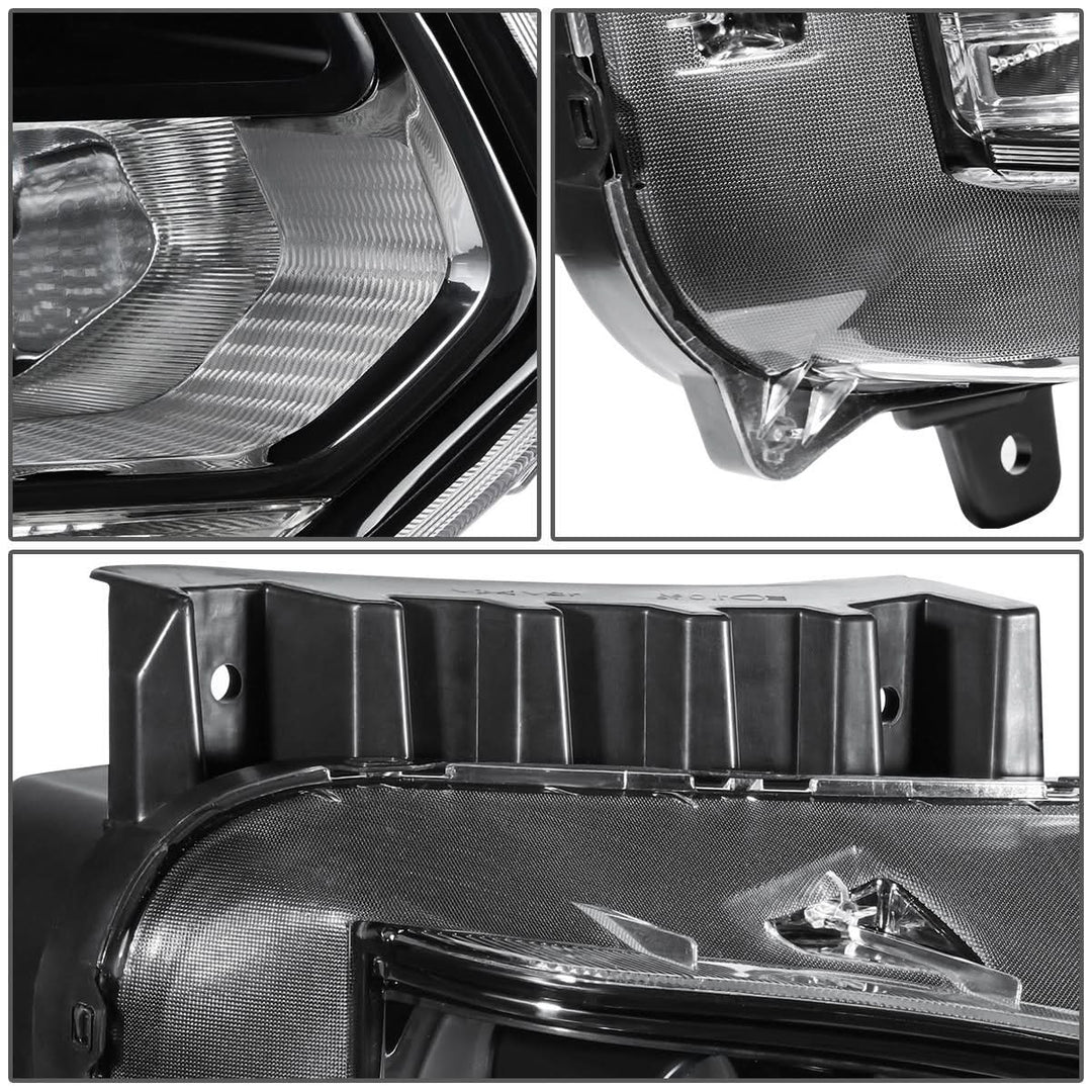 2019-2021 Hyundai Santa Fe OE Style Right Headlight - Black