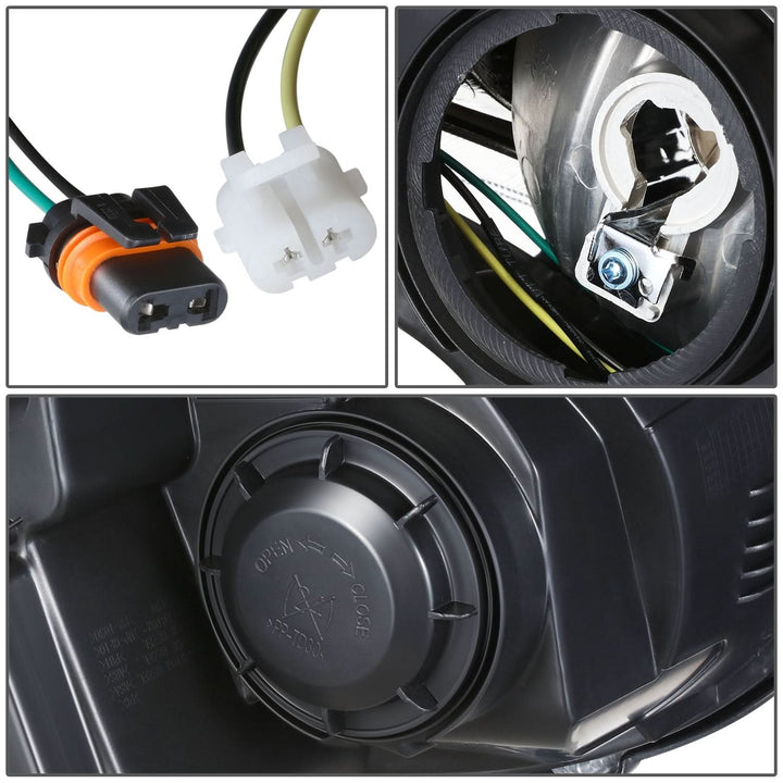 2012-2016 Chevrolet Sonic OE Style Headlights - Black Bezel Left Side