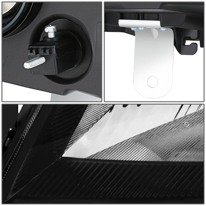 2010-2012 Nissan Sentra OE Style Left Black Headlight