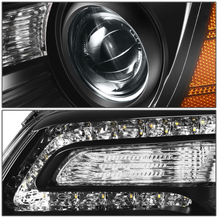 2011-2014 Chrysler 300C OE Style Left Side Headlight - Black