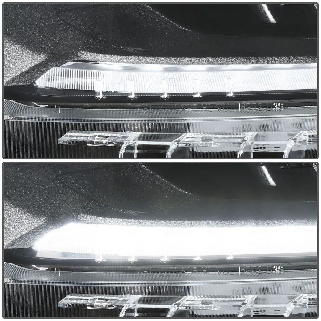 2018 Chevrolet Traverse OE Style Black Housing Clear Headlights