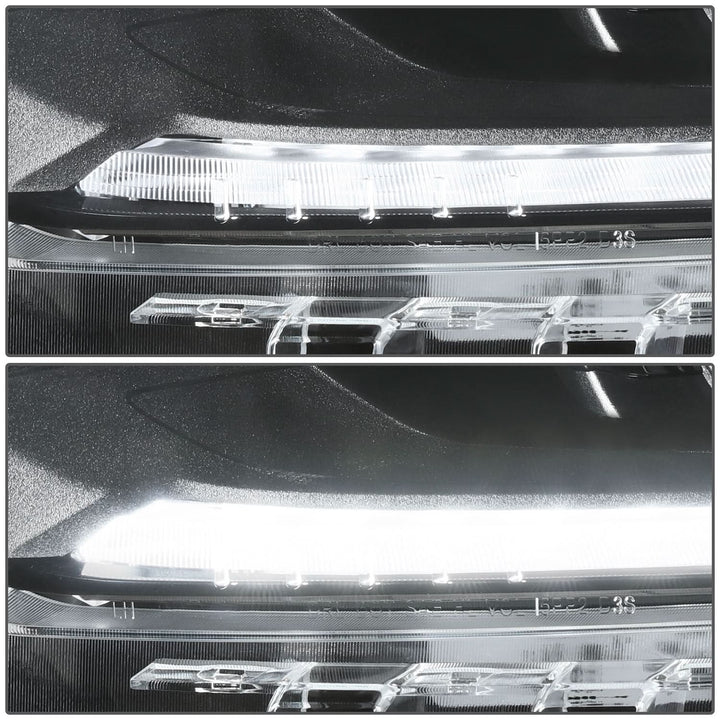 2018 Chevrolet Traverse OE Style Black Housing Clear Headlights