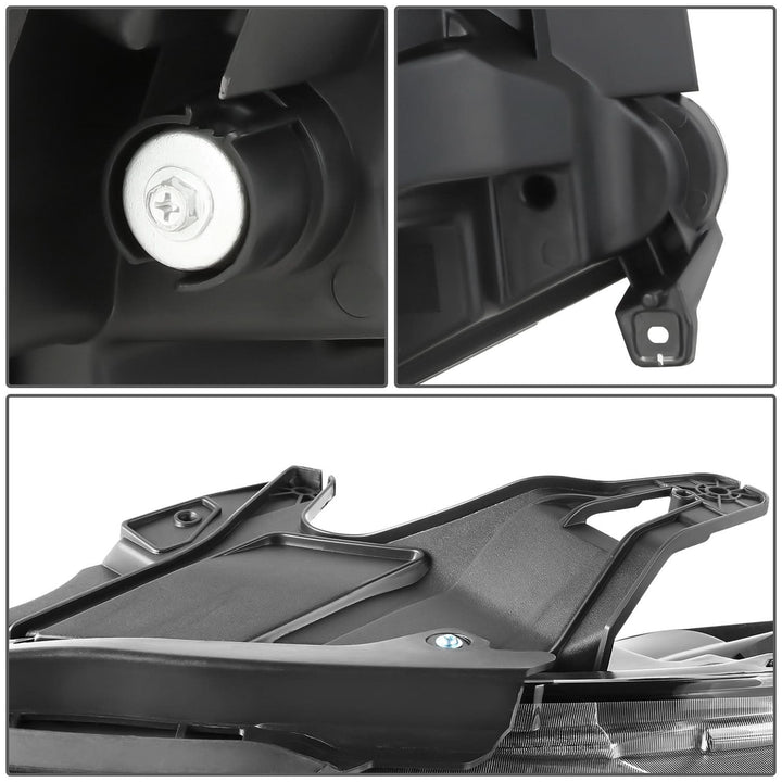 2018 Chevrolet Traverse OE Style Black Housing Clear Headlights