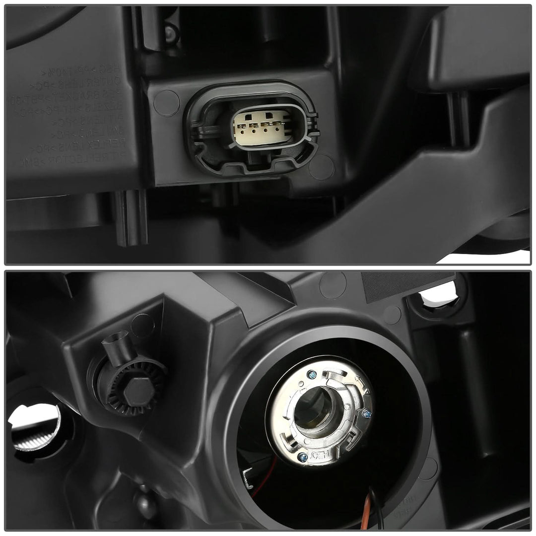 2013-2019 Ford Taurus OE Style Right Headlight - Black Housing