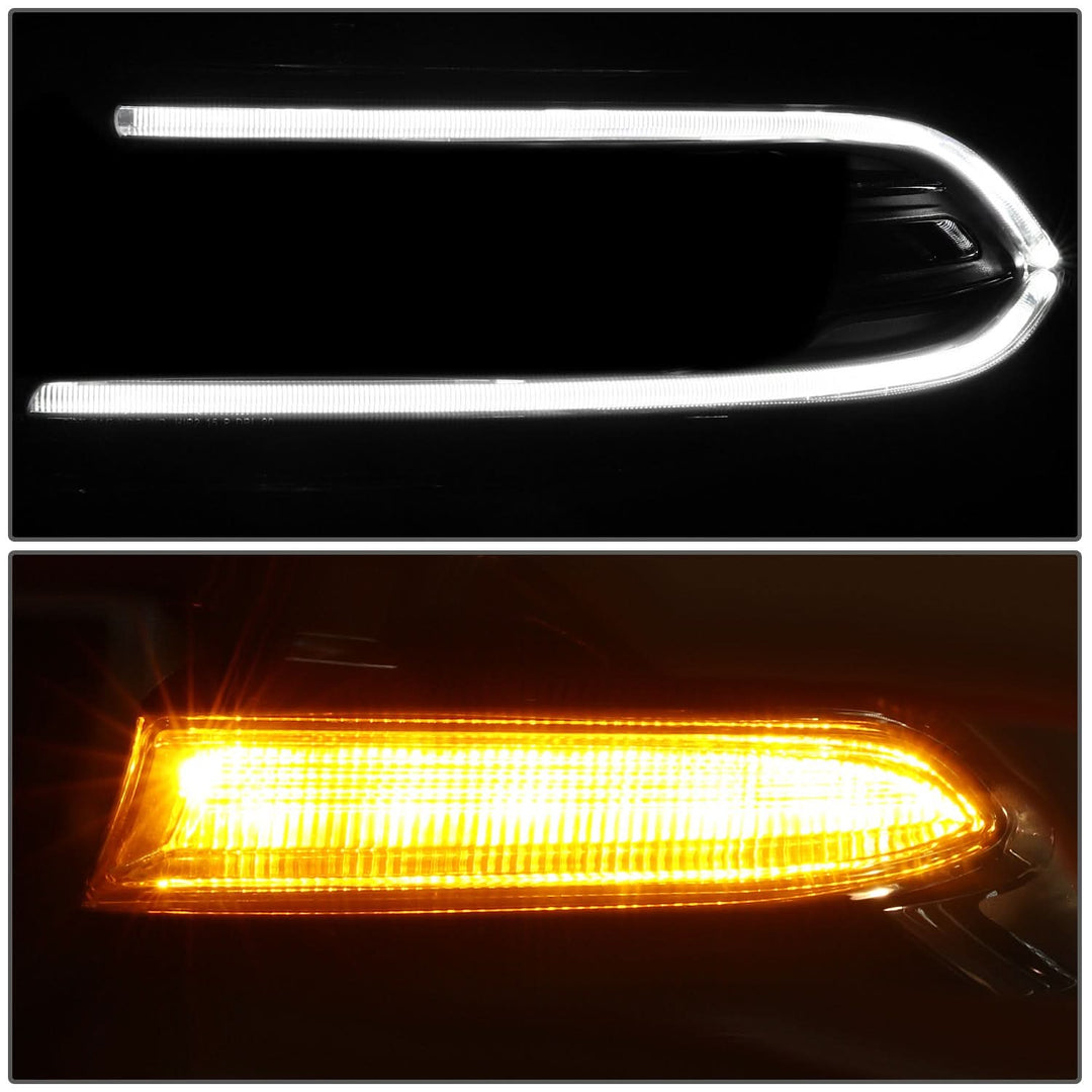 2015-2022 Dodge Charger OE Style Halogen Headlights Set