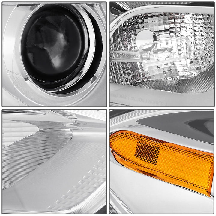 13-16 Dodge Dart OE Style Chrome Housing Headlights - Right Side
