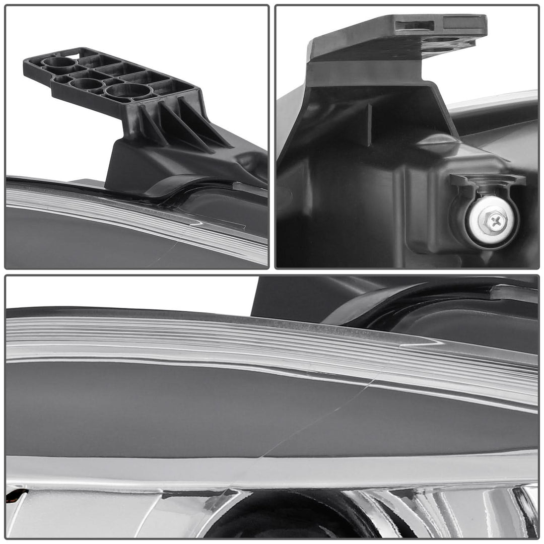 13-16 Dodge Dart OE Style Chrome Housing Headlights - Right Side