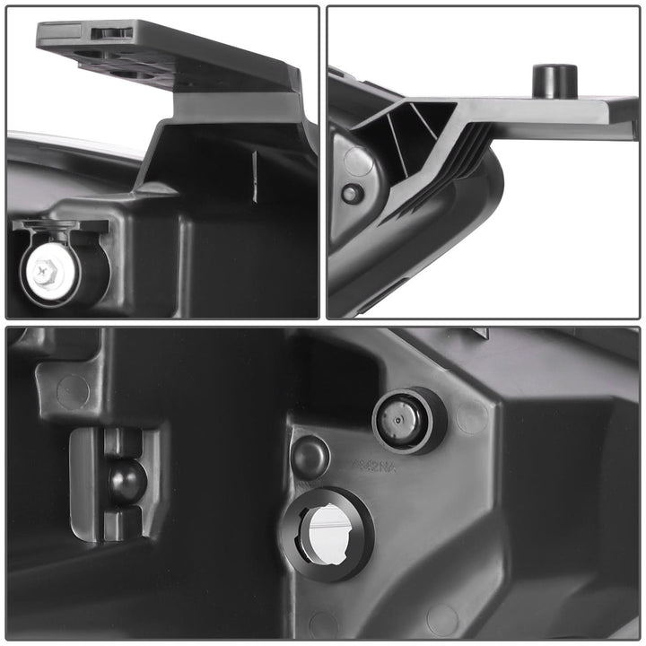 2013-2016 Dodge Dart OE Style Headlights - Black Housing Clear Reflector