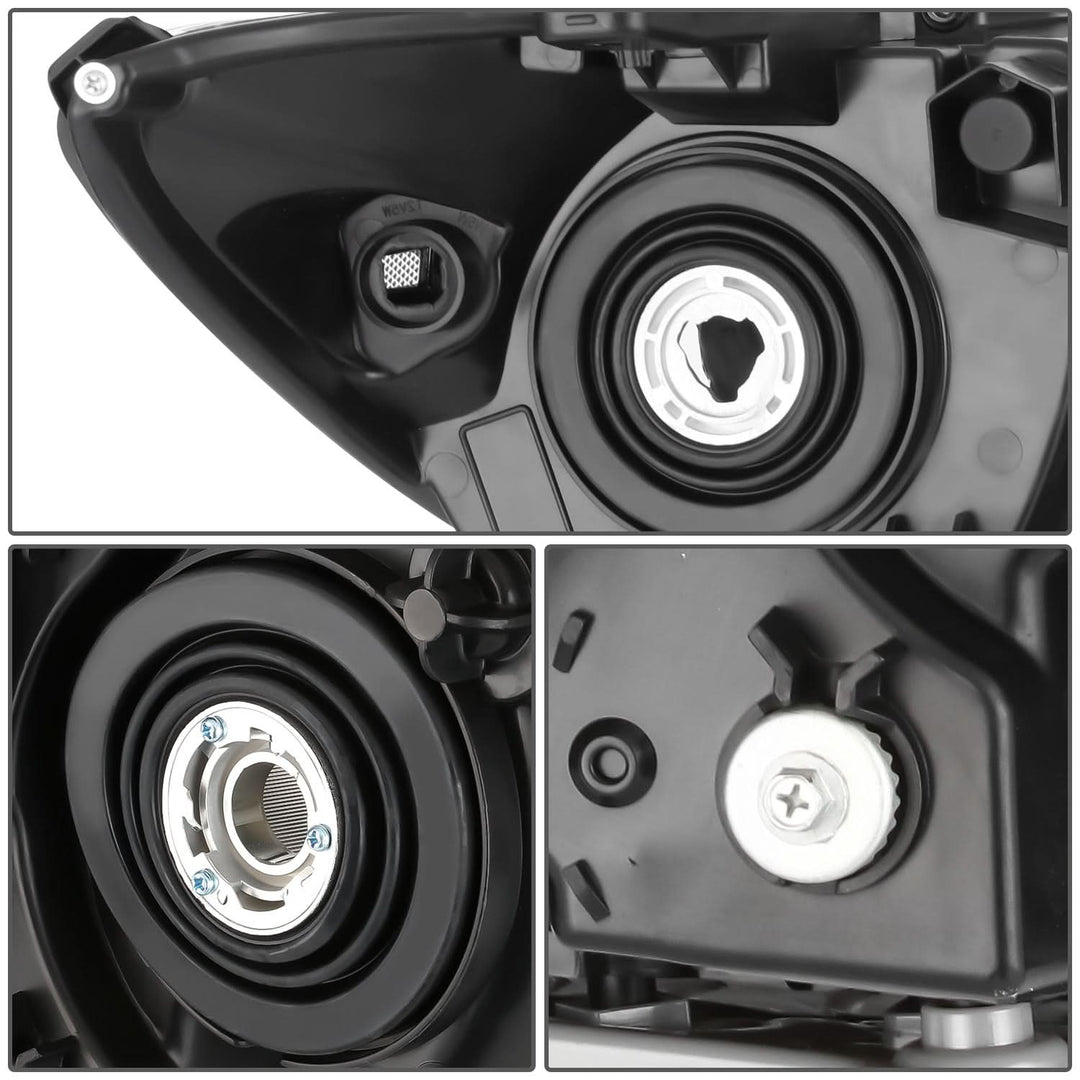2013-2016 Nissan Pathfinder OE Style Headlights - Black Housing