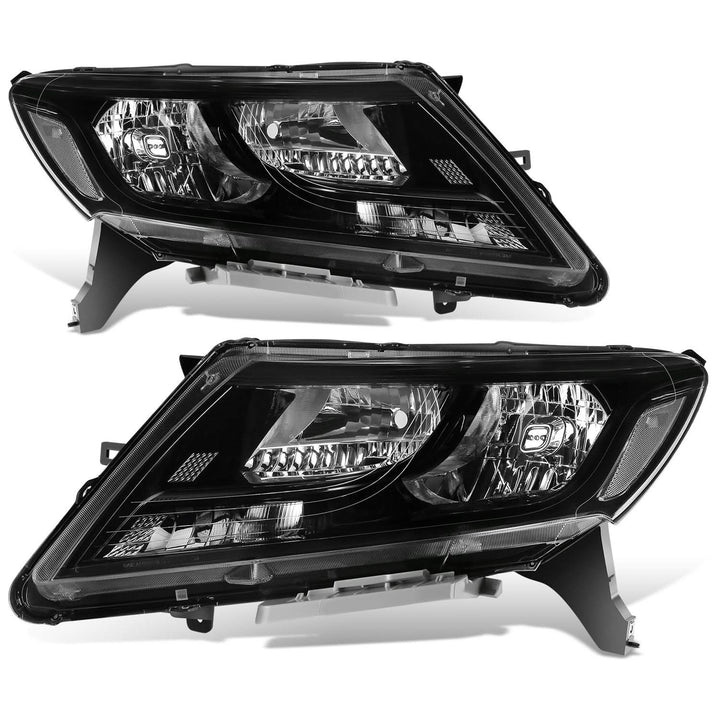 2013-2016 Nissan Pathfinder OE Style Headlights - Black Housing