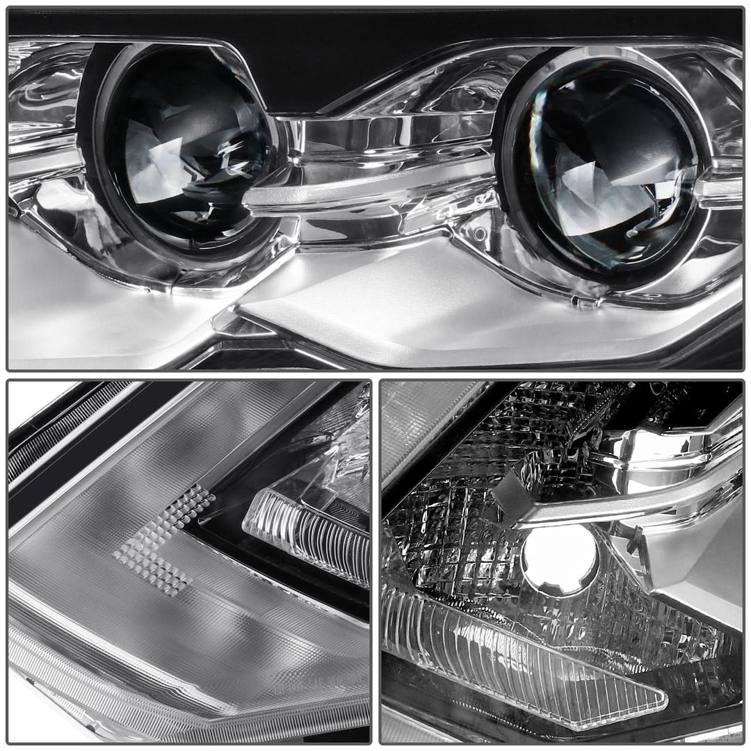 2017-2019 Nissan Rogue OE Style Full LED Hybrid Headlight - Left Side