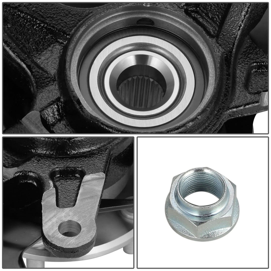 2006-2011 Honda Civic OEM Loaded Knuckle Assembly - Front Left