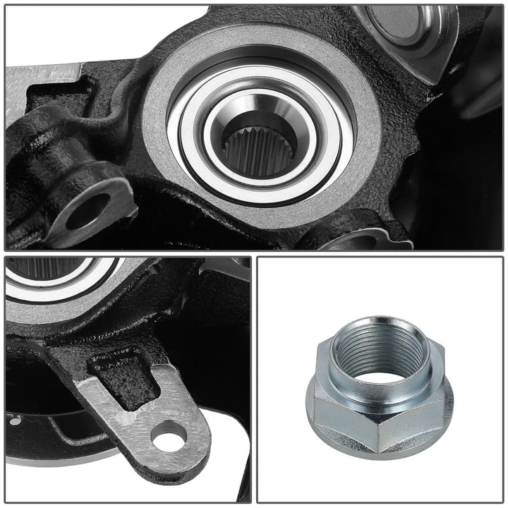 2003-2005 Honda Civic OEM Loaded Knuckle Assembly - Front Right