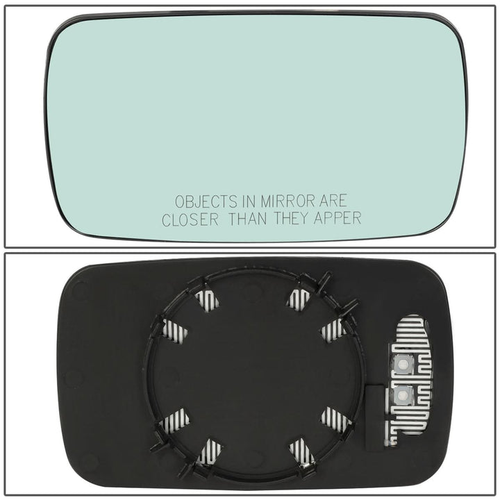 97-06 BMW Mirror Glass Lens OE Style Heated Left Side