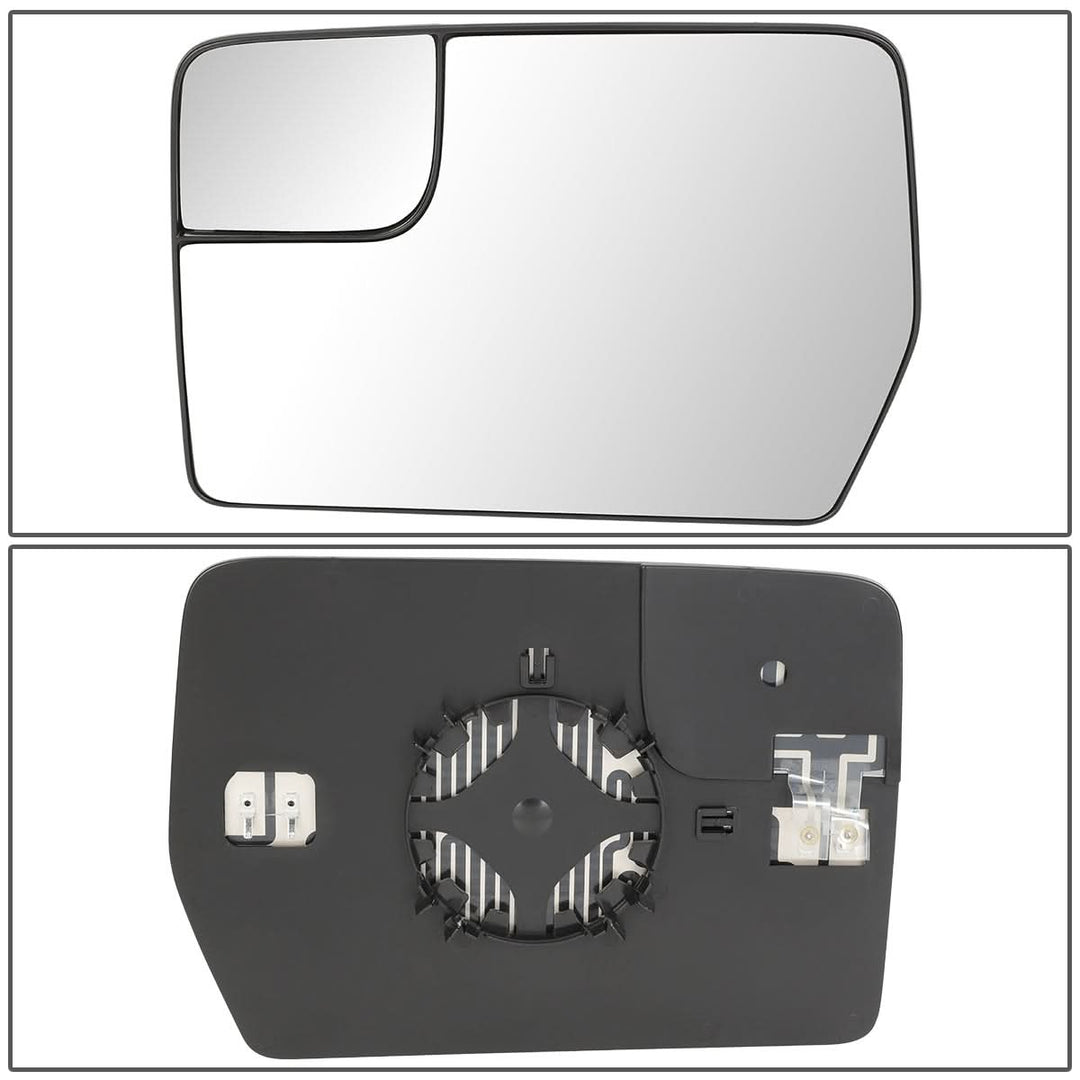 2011-2014 Ford F-150 OE Style Mirror Glass Lens - Left Side w/ Heat
