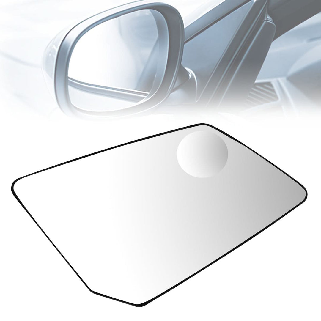 09-17 Chevrolet Traverse Mirror Glass Lens - Heated w/ Round Spotter