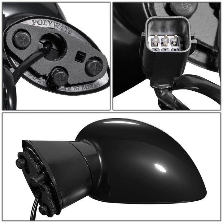 2008-2014 Dodge Challenger OEM Powered Left Side Mirror - Paintable