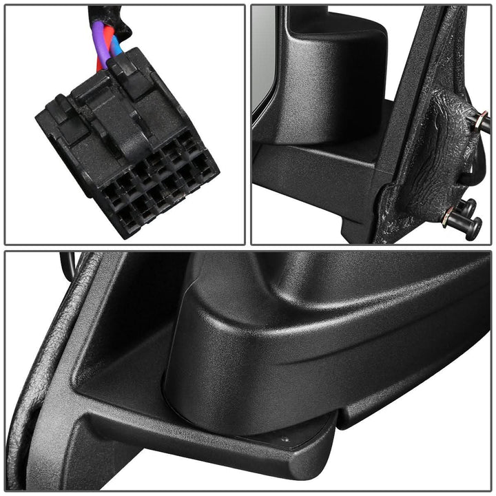 07-17 Jeep Patriot OEM Style Powered Side Mirror - Textured Black