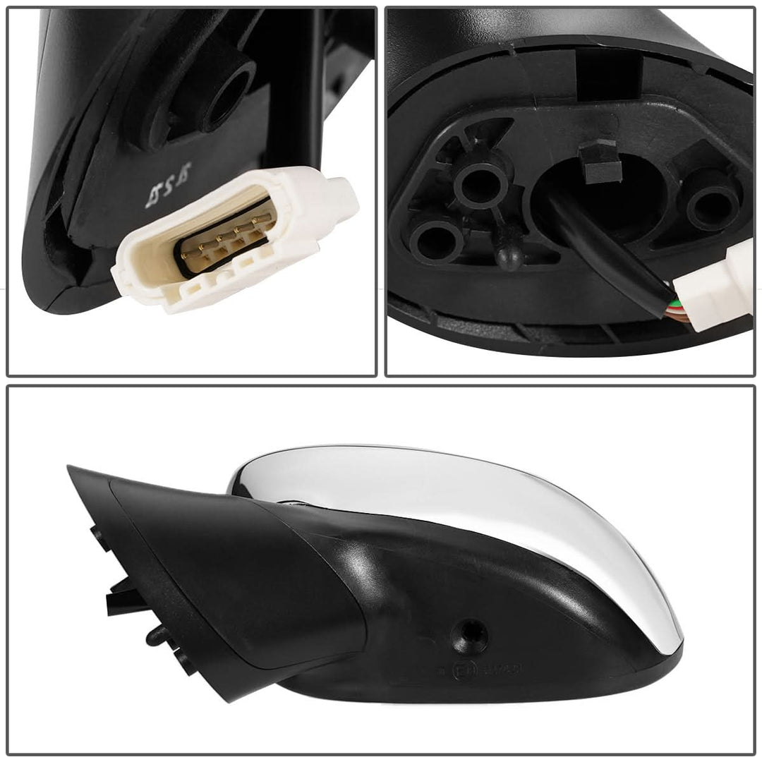 2013-2015 Fiat 500 OEM Style Powered Heated Folding Side Mirror Left