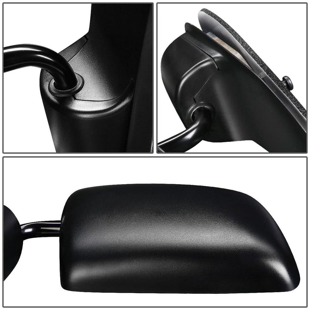 92-06 Ford E-150/E-250/E-350/E-450/E-550 Manual Side Mirror Black Left