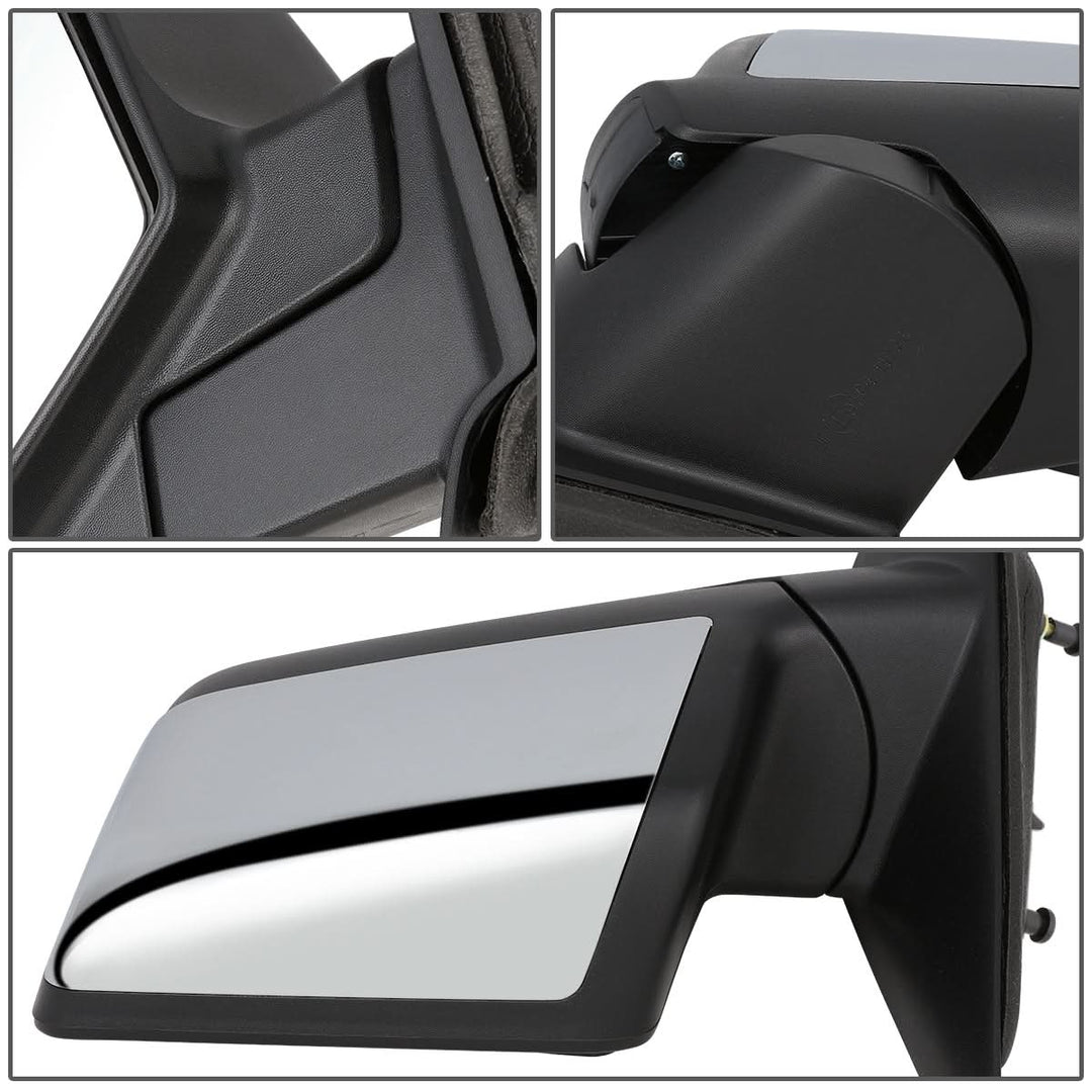 06-11 Ford Ranger Manual Chrome Left Side Mirror