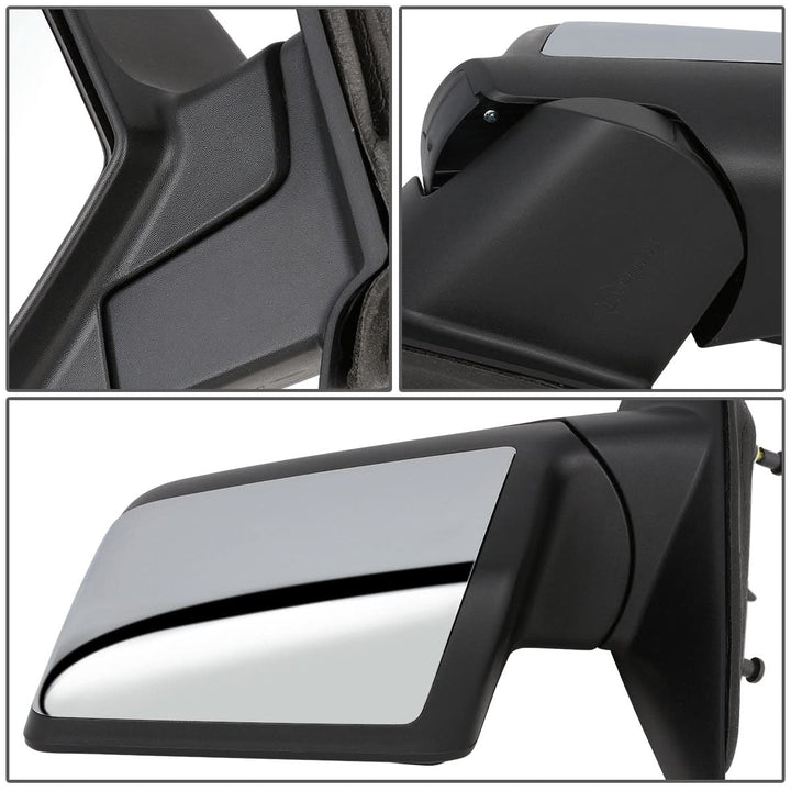 06-11 Ford Ranger Manual Chrome Left Side Mirror