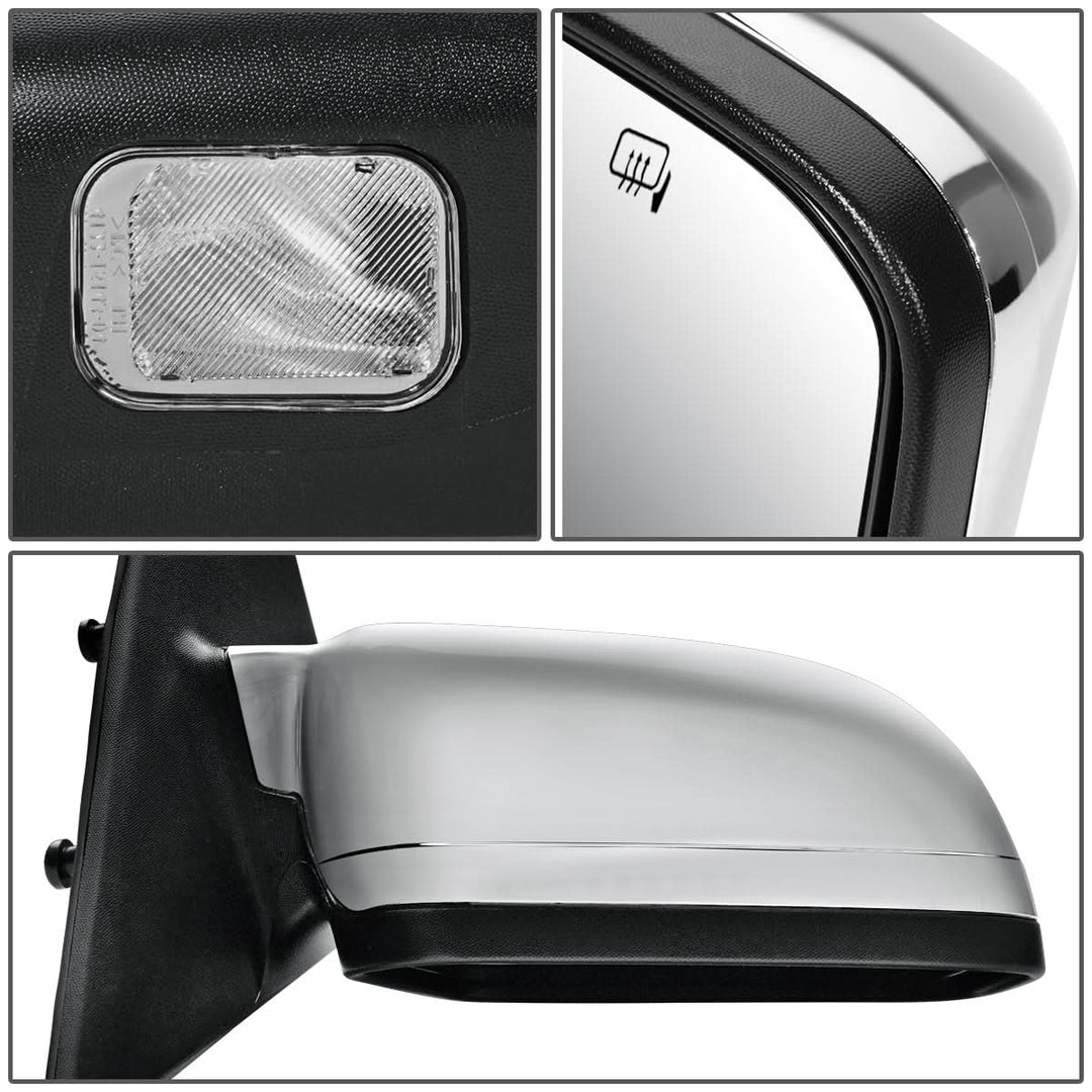 06-09 Lincoln MKZ OEM Style Powered Heated Memory Side Mirror