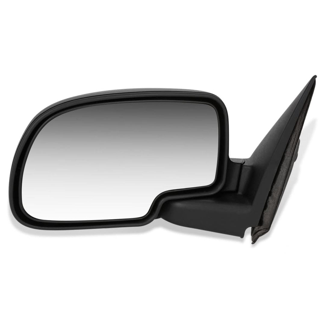 99-02 Chevy Silverado GMC Sierra Powered Side Mirror - Black Left