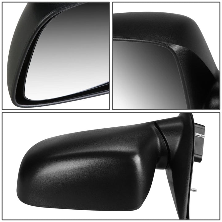 2004-2012 Chevrolet Colorado Manual Side Mirror - Textured Black