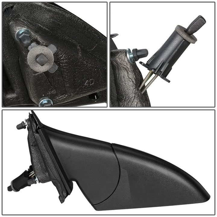 2005-2010 Chevrolet Cobalt OEM Style Manual Side Mirror - Textured