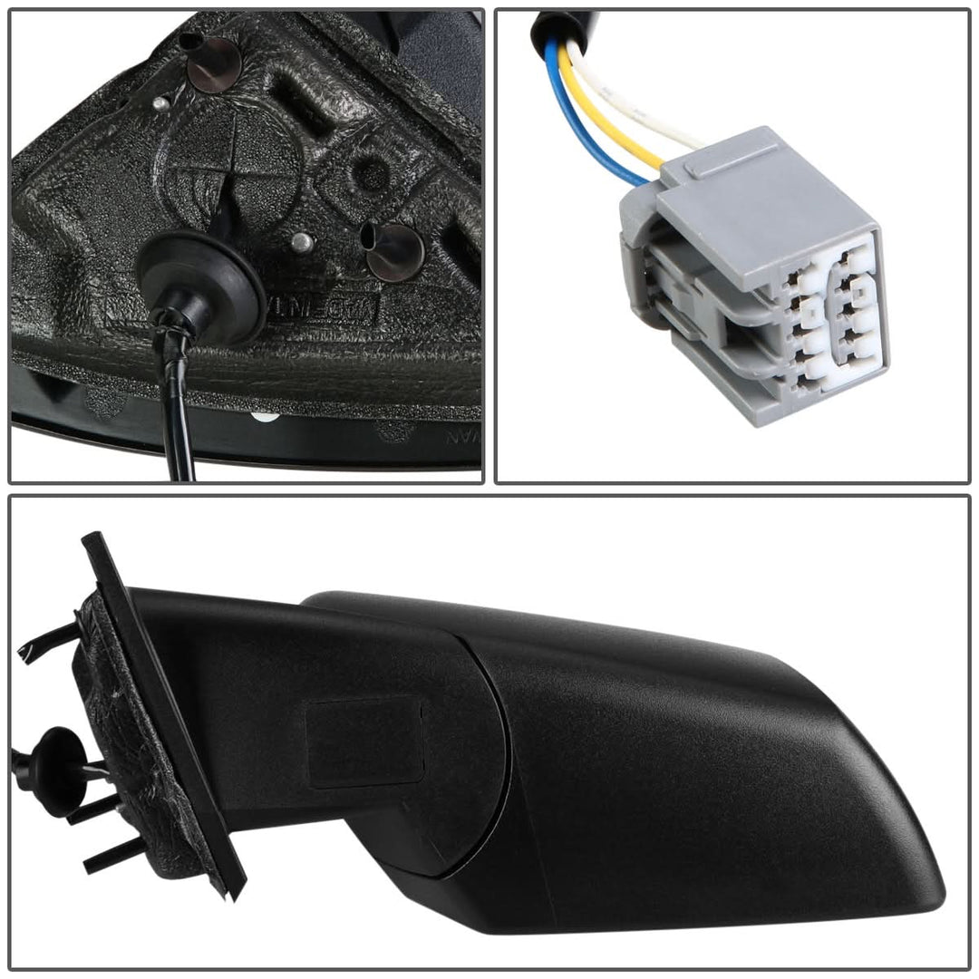 09-17 Chevrolet Traverse Side Mirror - Powered Textured Black Left