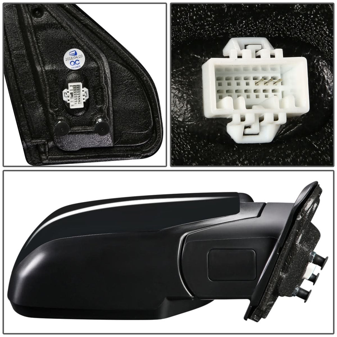 2009-2015 Honda Pilot OEM Powered Side Mirror Right Textured Black