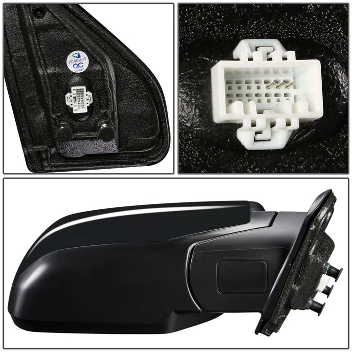 2009-2015 Honda Pilot OEM Powered Side Mirror Right Textured Black