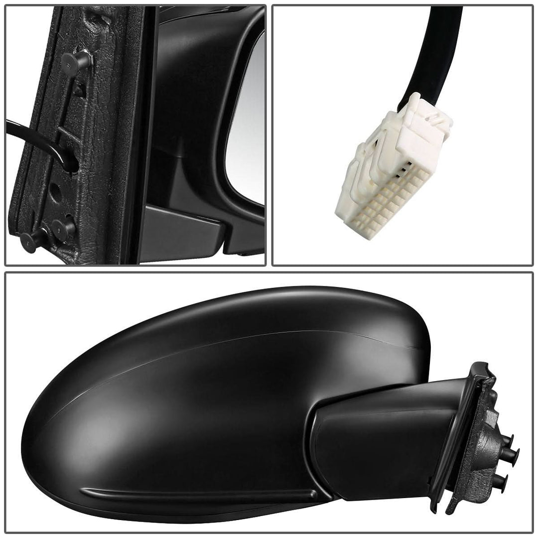 2014-2017 Honda Odyssey OEM Style Powered Side Mirror - Textured Black