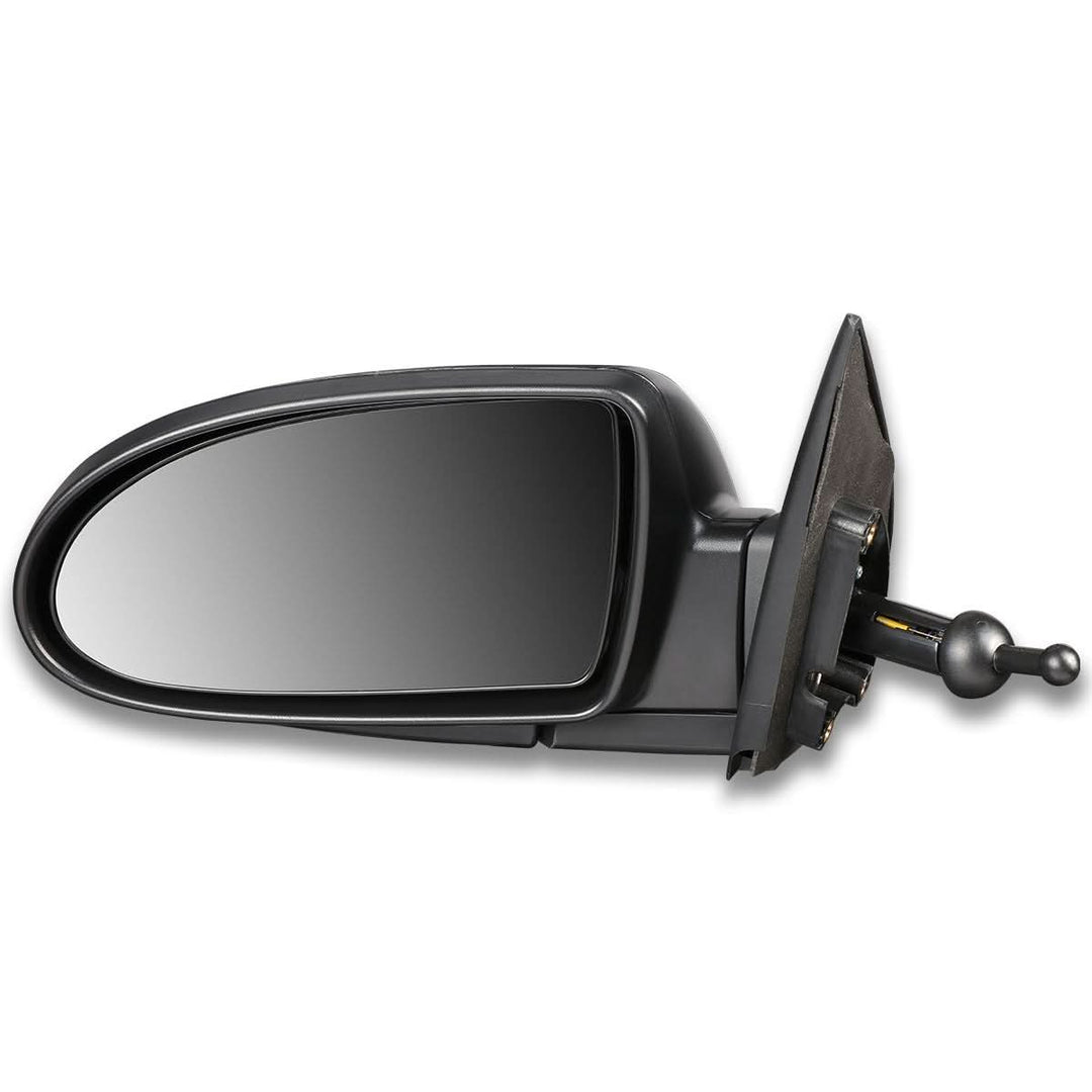 2006-2009 Hyundai Accent OEM Manual Side Mirror - Left Textured Black