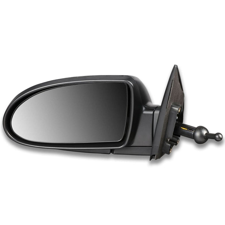 2006-2009 Hyundai Accent OEM Manual Side Mirror - Left Textured Black