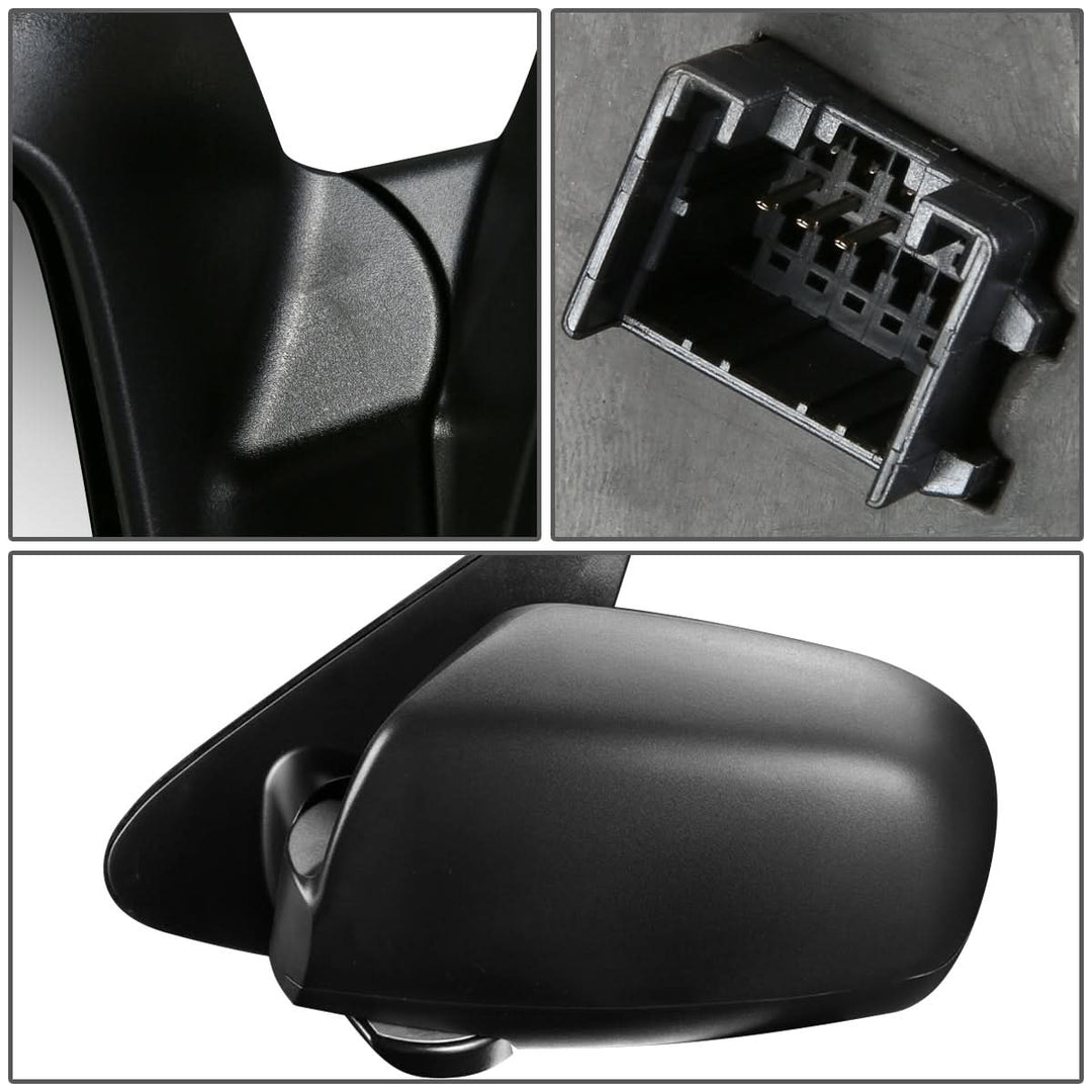 2007-2009 Hyundai Santa Fe OEM Style Powered Side Mirror - Left
